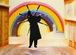 rainbow dance - len lye (1936) фота imdb.com